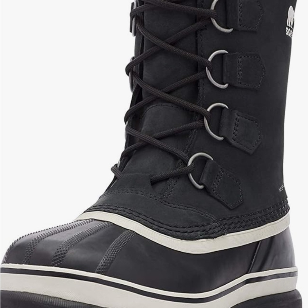 Sorel Women's Black and Gray Winter Boots